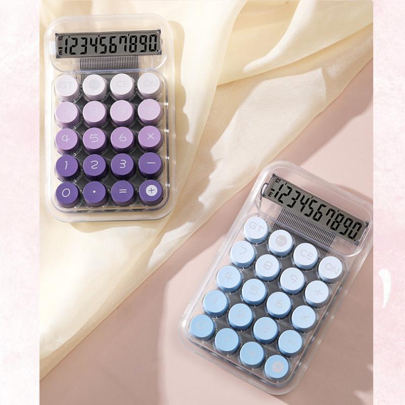 Gradient Color Scientific Calculator Transparent Students Test Office Daily Use