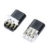 Universal Wiring Splicing Conectors Wire Connect Terminals Connectors 3Pin Bidirectional Pluging Cable Buckle