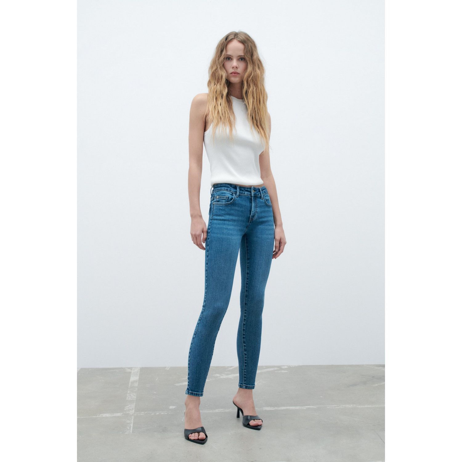 

Z1975 MID WAIST SKINNY JEANS