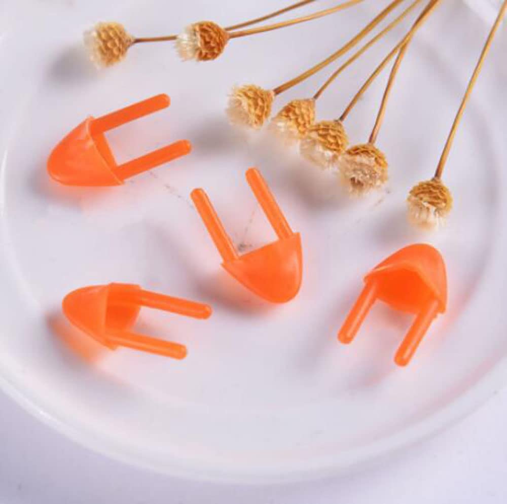 SZB Plüsch DIY Schnabel Spielzeug Küken Vogel Spielzeug Handgefertigtes Zubehör (100 Stück)