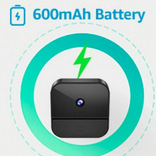 Smart Visual Doorbell with Tuya App, Free Cloud Storage, and Ultra-Long Standby