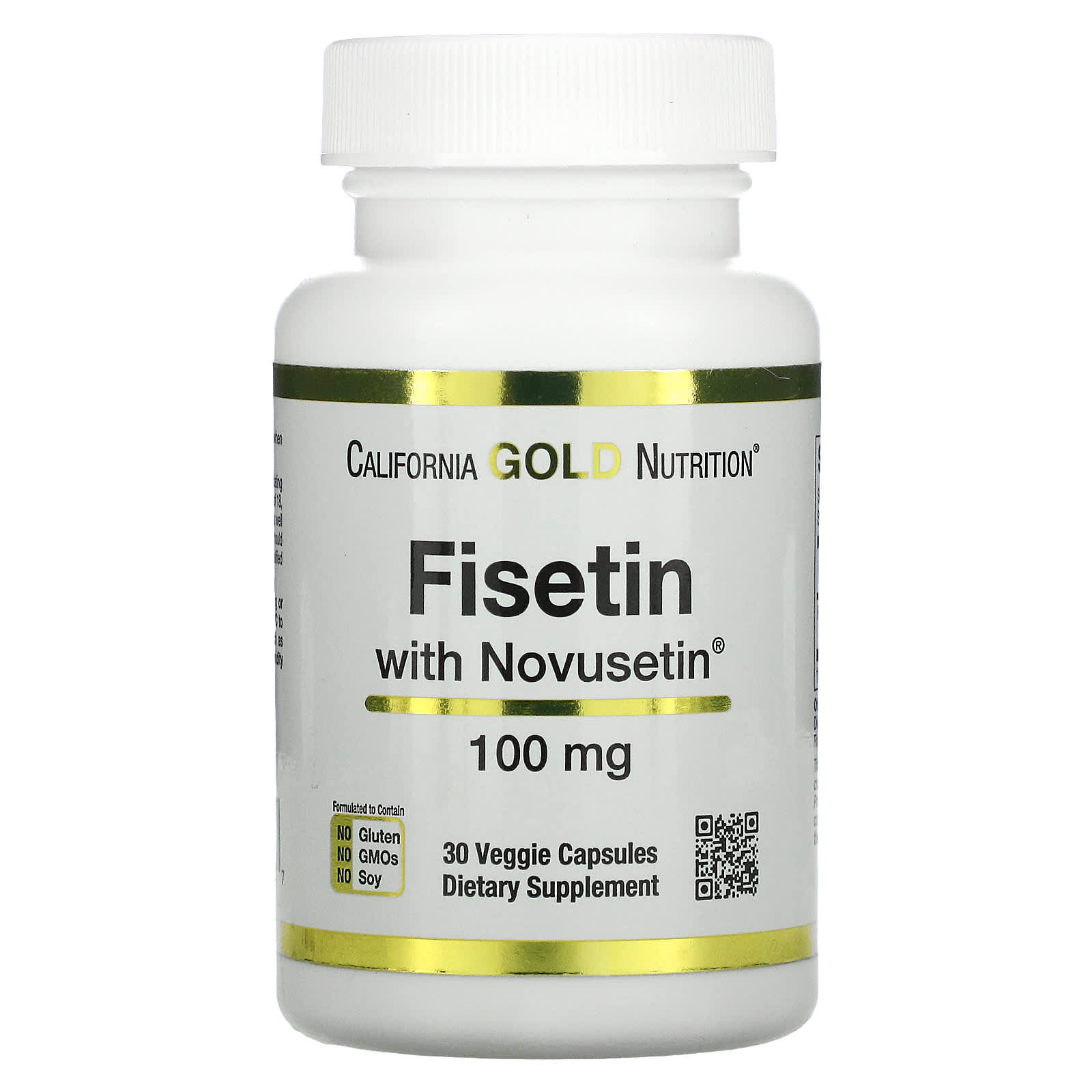 

Fisetin with Novusetin, 100Mg, 30 Veggie Capsules