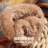 Gloves Men's Winter Warm and Cold-proof Student Writing Tide Piled Thickened Wool Half-cut Open Finger Half-finger Gloves