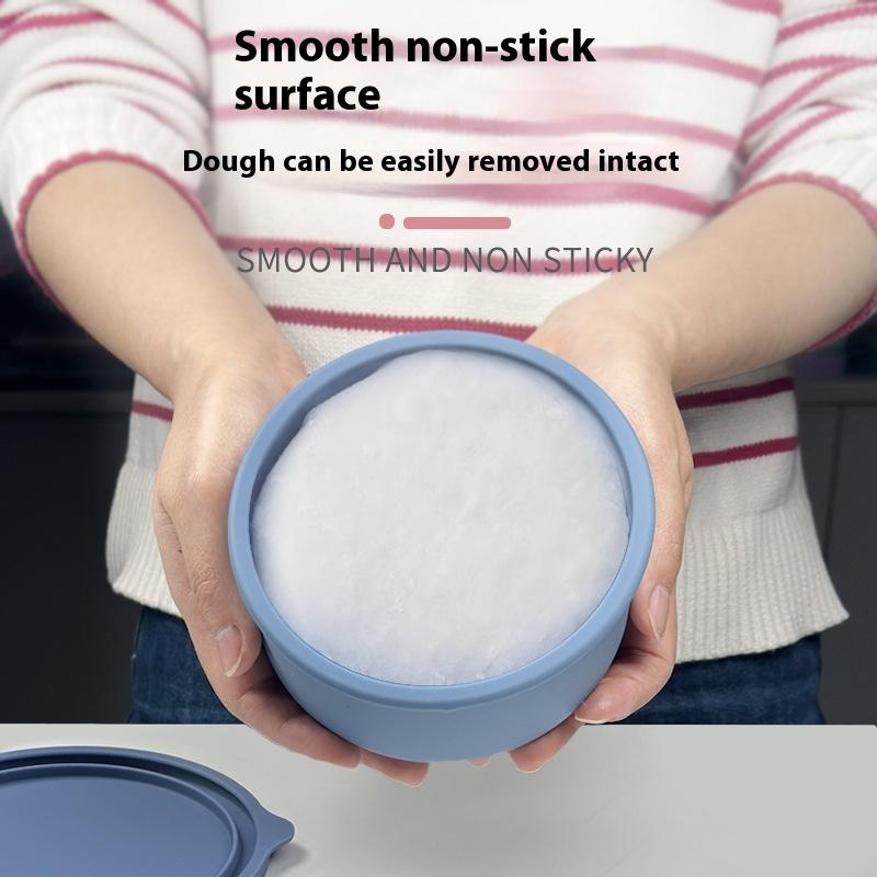 1/2Pcs Pizza Dough Proofing Box Baking Tool Food Box Heat Resistant Silicone Dough Box Fermentation Box For Fridge Bakery Making