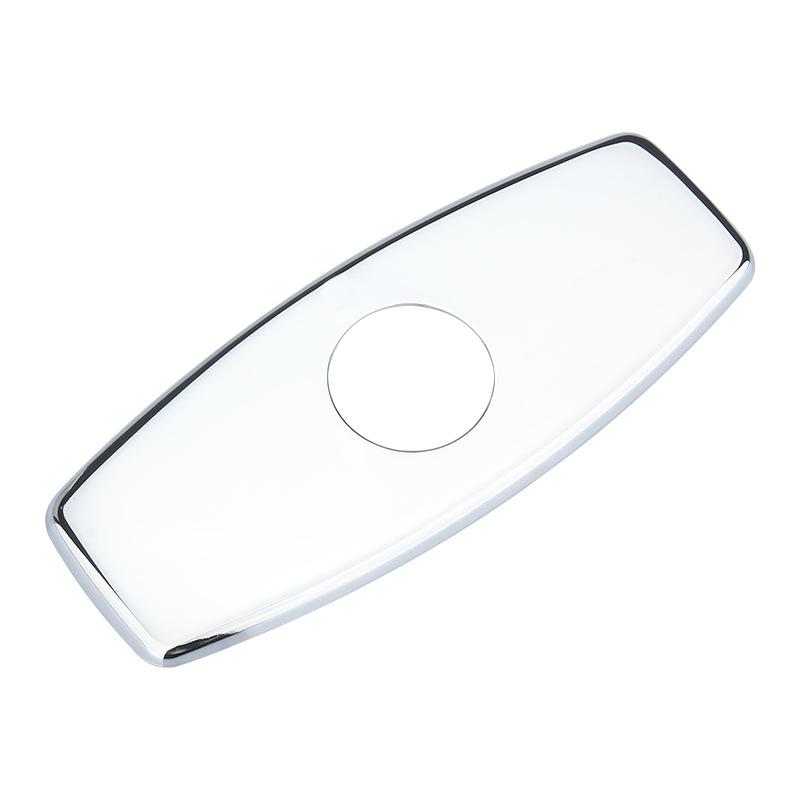 304 Stainless Steel Brushed Kitchen Faucet Cover10 Inch Decorative Plate Base Bathroom 6-inch Sheathing