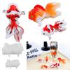Unique Silicone Mold for 3D Goldfish Lucky Bag Resin Epoxy Casting Molds for Home Decor Ornament Water Bag Tabletop Mold