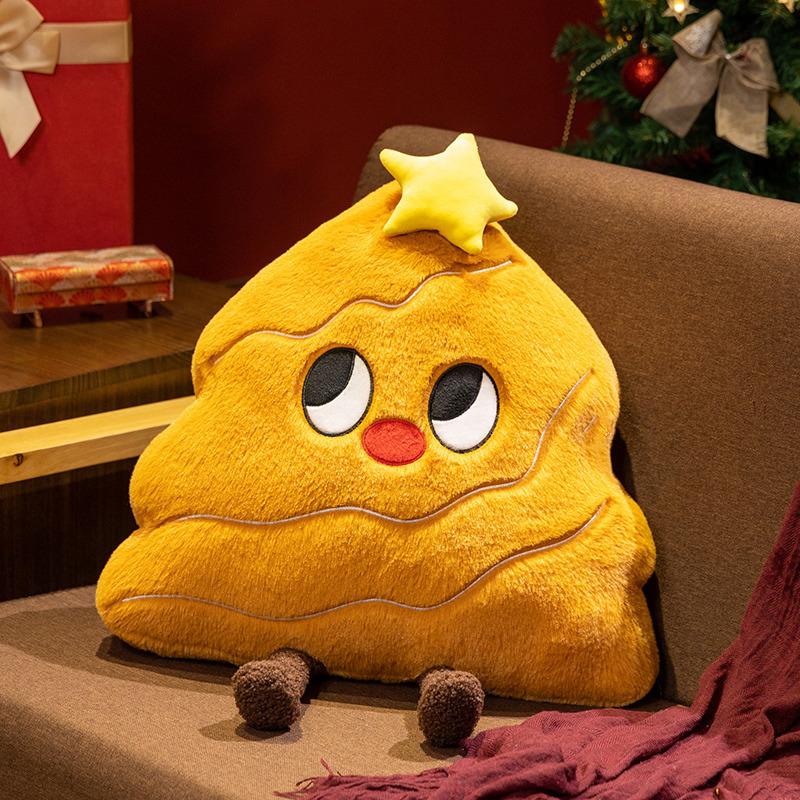 

Интернет-знаменитость рождественская елка кукла подушка одеяло 2-в-1 плюшевая игрушка спящая кукла кукла рождественский праздничный подарок женский 25cm