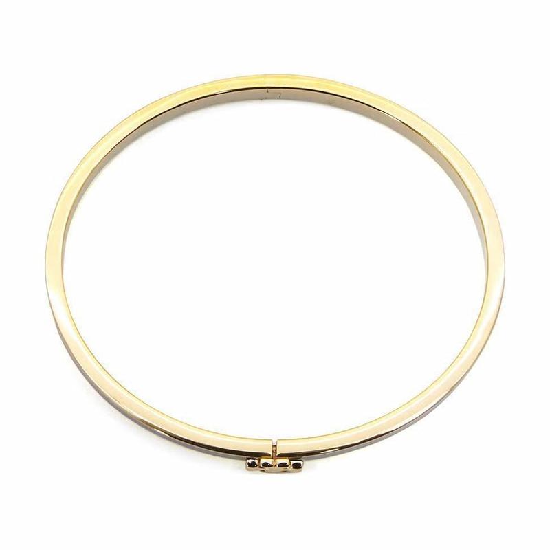 TORY BURCH Tang Libaiqi fashionable brass bracelet black women's style 90550-720-Black M