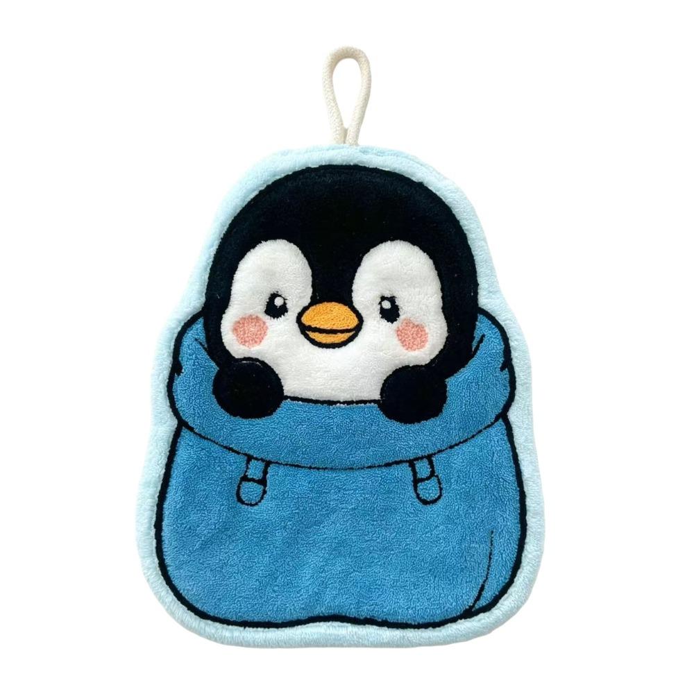 Coral Velvet Kitchen Cleaning Towel Cartoon Style Cleaning Rag Cute Hand Towel  Household