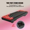 V900 RGB Mechanical Keyboard  61-key Gaming Keyboard  High-quality Blue Switches    and Compact Design  Various Lighting Modes  Ergonomic a