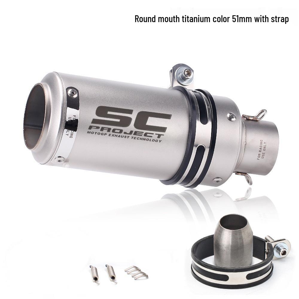 Universal SC Scorpion Sportbike Exhaust Pipe for Yamaha & Kawasaki