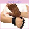 Leather Weight Gloves Lifting Gym With Padded Palm Grip Exercise Workout Gloves For Men Women Weightlifting Pull Ups Training