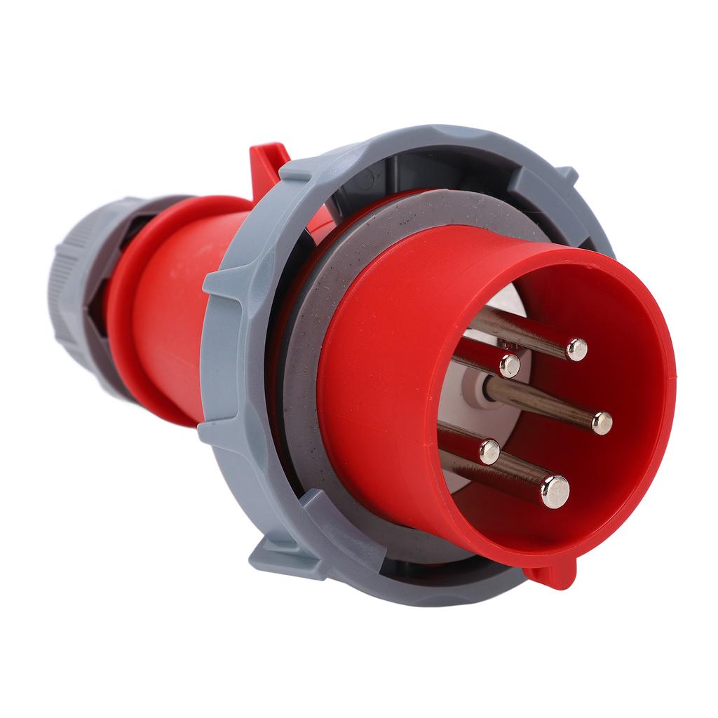 Industrial Connector IP67 16A   5Pin 3P+N+E High Power Hook Up Plug for Ports Chemical Subways