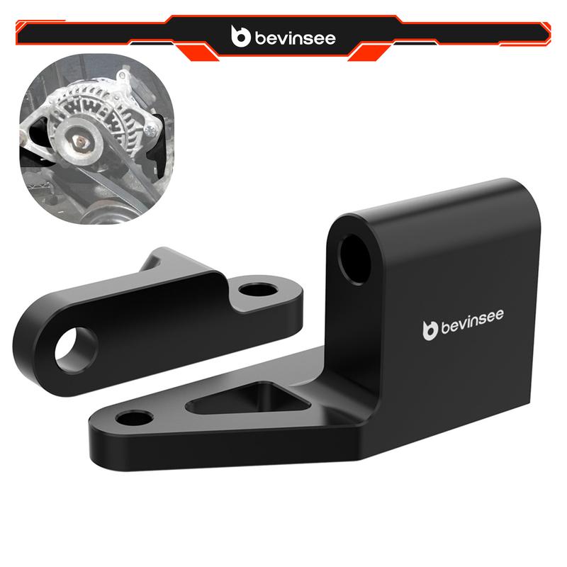 BEVEE 4.0L Alternator Relocation Bracket Kit for Jeep XJ Wrangler Cherokee 1996-2002