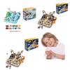 Children's Space-themed Adventure Car Set Educational And Fun Toy For Boys And Girls 4-6)
