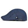 Denim Hat Young Peaked Cap Men Duck Tongue Forward Cap Spring Autumn Beret