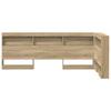 Storage Headboard Sonoma Oak 75 cm Particle Board
