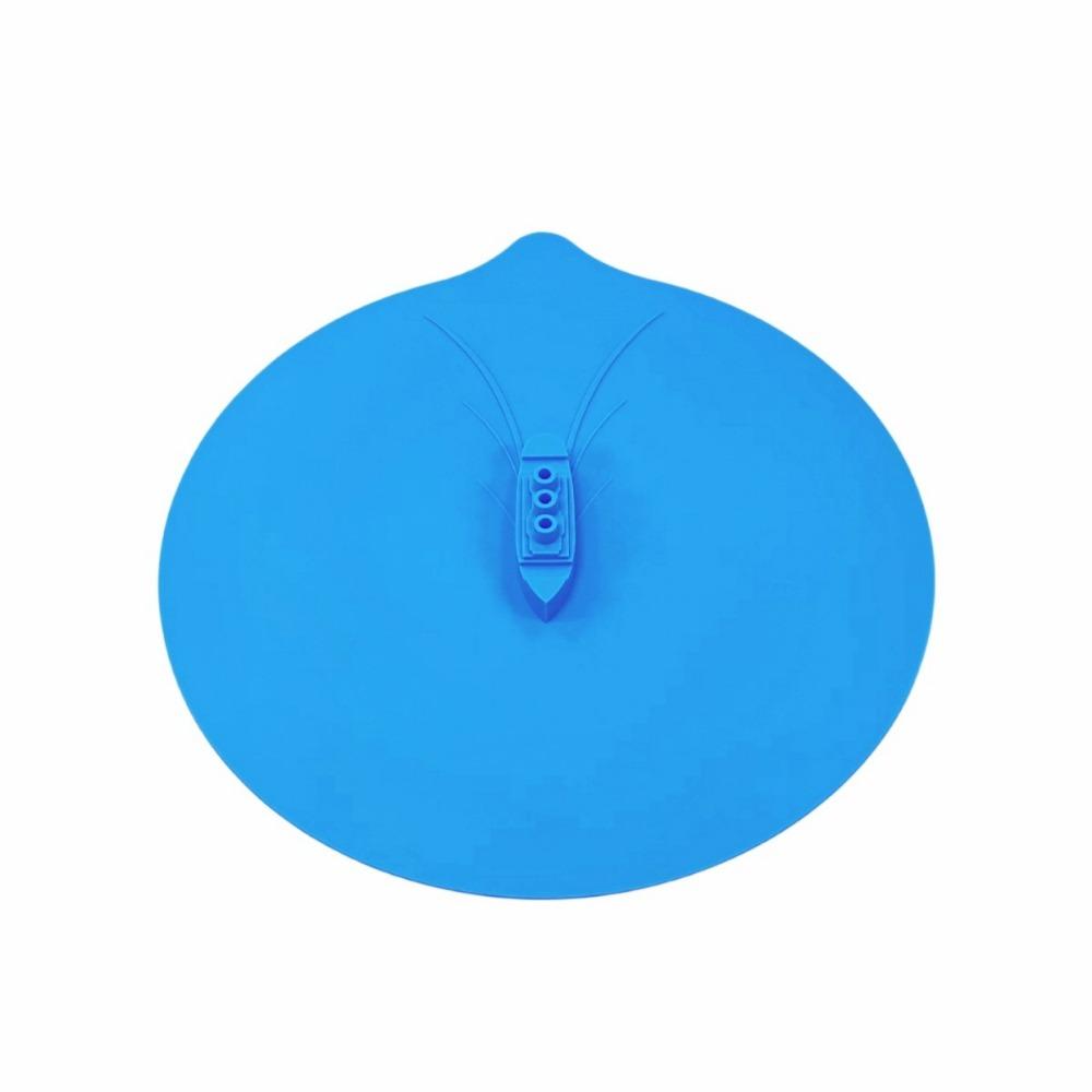 New Silicone Steam Chimney Lid Soft Anti-overflow Food Wrap Bowl Pot Lid Steam Hole Fresh Cover Cooking Kitchen Tool