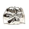 Ladies Metallic Exquisite Flower Mini Flower Chain Crossbody Bag Fashion Novelty Shape Bag Mobile Phone Key Coin Purse Portable