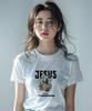 INDIGLOW Jesus Graphic Art Print Short Sleeve Cotton T-Shirt