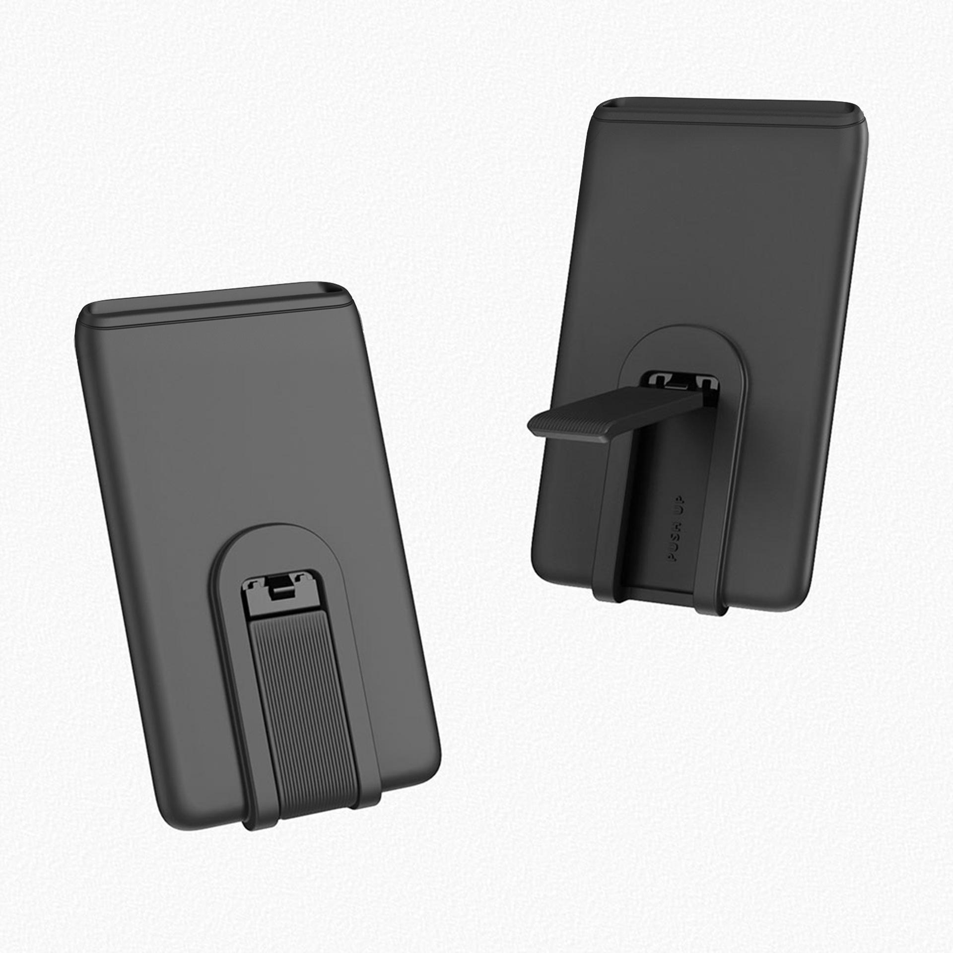 Silicone Phone Case with Card Holder and Stand 5.8*9.4cm