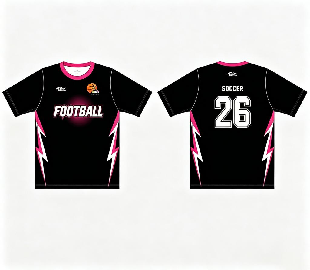 Individuelles atmungsaktives Fußballtrikot in Übergröße, kurzärmelig, digital bedrucktes Polyesterhemd