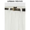 UR 2026 Women's High-Waist Pleated Belted Skirt