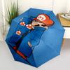 1PC Mario Mushroom Cap Automatic Open/Close Exquisite Umbrella - Compact Travel Umbrella, 8-Rib Heavy-Duty Construction, Ideal Gift A0828152