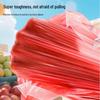 Red Thickened Vest-Style Plastic Shopping Bags