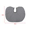 Soft Cloth Hair Cutting Barber Cape Hairdressing Salon Gown Bib Apron Vertical Stripes