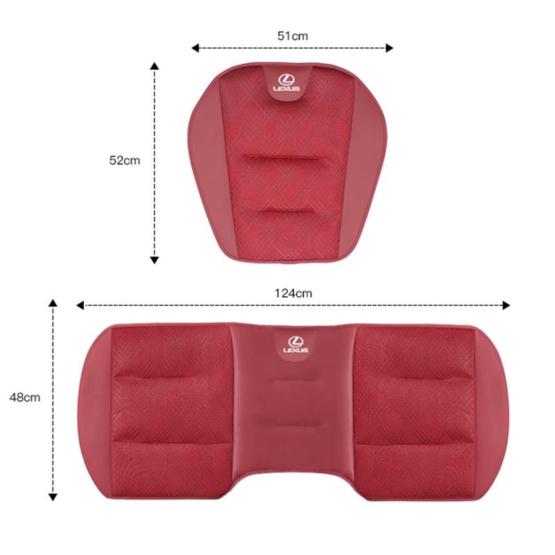 2026 Hot Interior Stickers Car Soft Cushion Ice Silk Seat Cover Cushioning For Lexus F-SPORT ES RX NX LS UX LM LX GX LC RZ IS CT