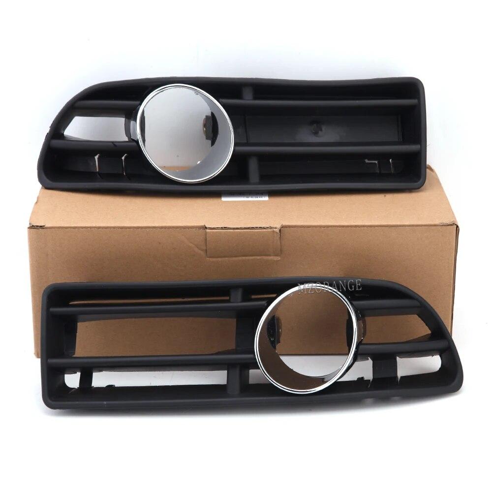 Front Fog Lights Assembly Cover For VW Bora Jetta MK4 1999 2000 2001 2002 2003 2004 Fog Lamp Grille Cap Frame Car Accessories