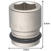 TONE Schlag 30mm Breite Nuss, 6NV-30, 19.0mm (3/4 ") Fahren,
