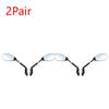 1/1/1Pair Bicycle Rearview Mirror Anti-glare Handlebar Safety Rearview 161 Degree Adjuatable Rearview Mirror Cycling Accessories