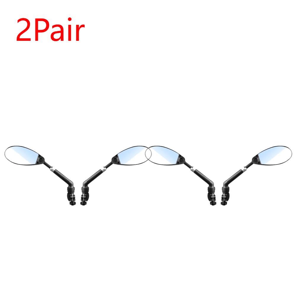 1/1/1Pair Bicycle Rearview Mirror Anti-glare Handlebar Safety Rearview 161 Degree Adjuatable Rearview Mirror Cycling Accessories