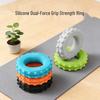 Silicone Grip Strength Ring - Finger & Hand Exercise Equipment for Fitness & Health Massage