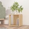 VidaXL Side Table Sonoma Oak 33x33x34.5 Cm Chipboard