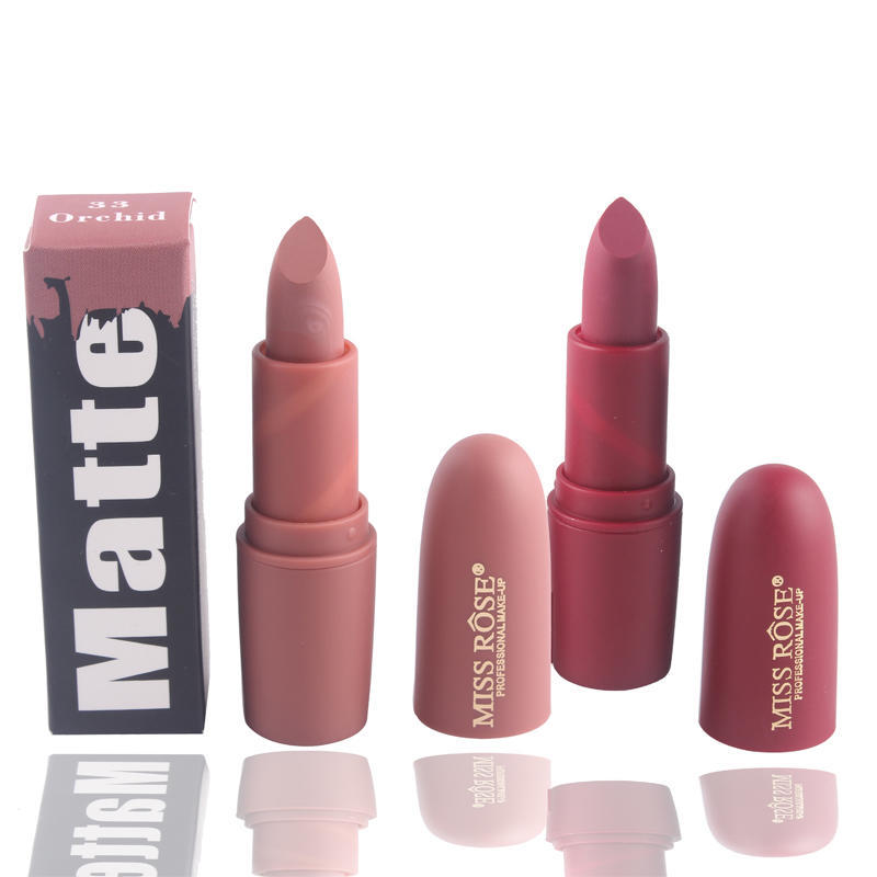 Rouge à lèvres miss rose style mat - velours (7 teintes) ⋆