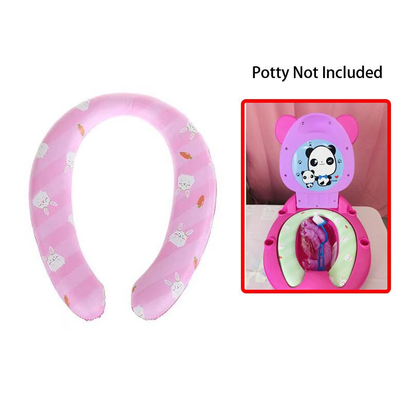 

1PCS Children s Pot Cushion Baby Potty Ladder Road Pots Mat Toilet Seat Cover Mats Potties Trainer Cute Chick Panda Cow WC Pad