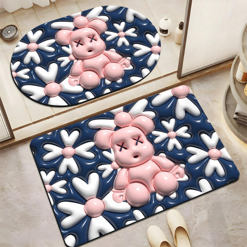 Новый 3D набор из двух частей расширенных напольных ковриков — фото 19