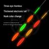 Color-Changing Night Fishing Float for Silver and Bighead Carp - Eye-Catching Green Grass Float for Long Casts and Big Fish