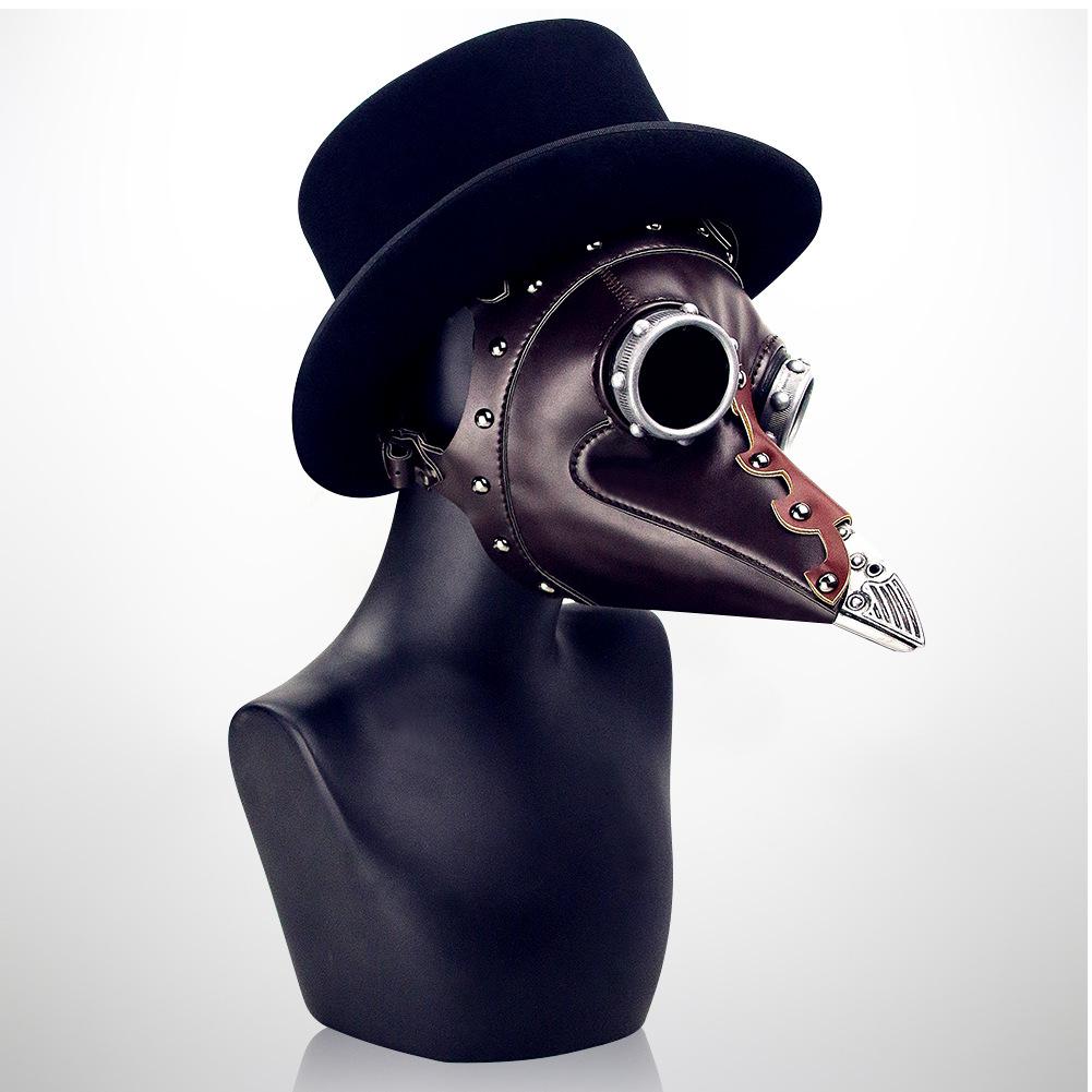 Steampunk Plague Doctor Mask - Halloween Headgear