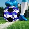 Hertha Bsc 9 Indoor Soccer Ball Colorful Machine Stitched PVC Size 5 Team Training Competition Ready Durable High-Bounce Cool Sports Gift