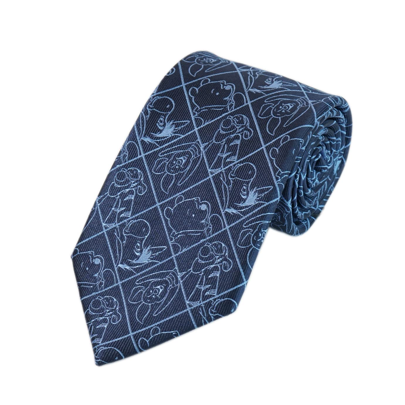 

Галстук Винни-Пух DN917082 Navy Business Brand Necktie Present [Disney]