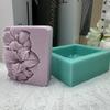 Lily Flower Soap Mold Pretty Flower Soap Silicone Mould for Handmade DIY Soap Making Lotion Bars Scented Candles Resin Crafts Aromatherapy Gypsum