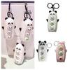 Press Decompression Toys Panda Face Changing Doll Panda Pig Cartoon Keychain  Kids Playing Supplies