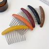 Acrylic Fshionable Temperament Non-slip Hair Comb Bangs Comb Going Out Hair Accessories Hair Comb Hairpin