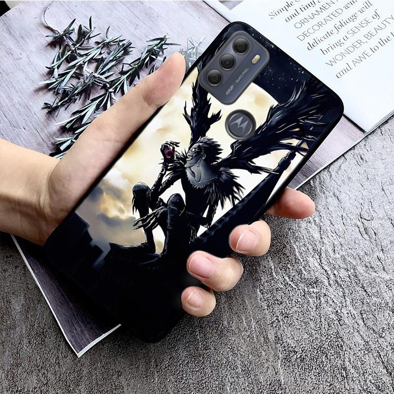 Husa telefon Death Note Ryuk pentru Motorola Moto E32 E20 E40 G22 G52 G20 G30 G100 G60 G50 G10 GPure GStylus G9 One Action Macro