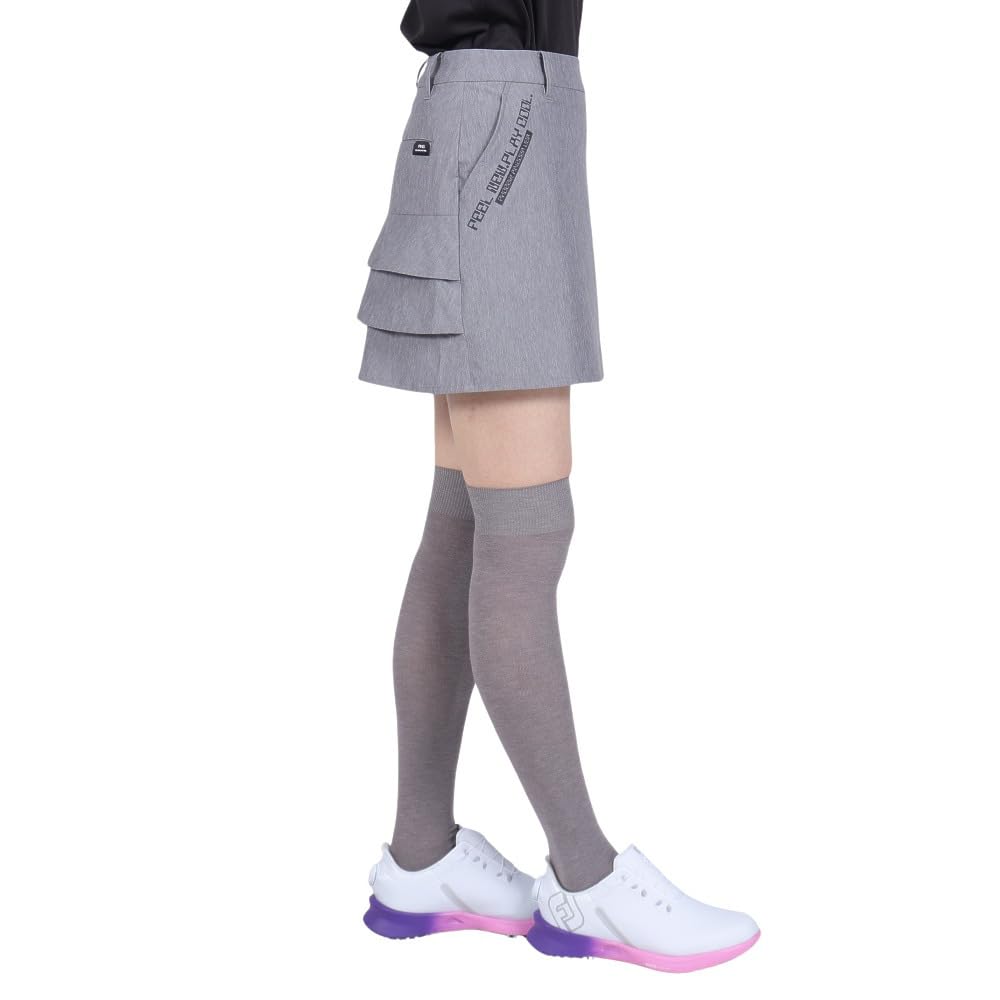 Ping Apparel Women's Cooling Tiered Skirt (All-Way Stretch) / Golf / 622-4134300 022_Heather Gray SS