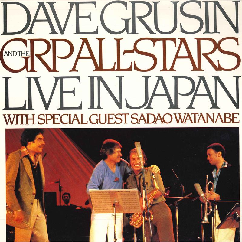 LP Record DAVE CRUSIN - Live In Japan GRP5506 ARISTA 1981 US Jazz Used